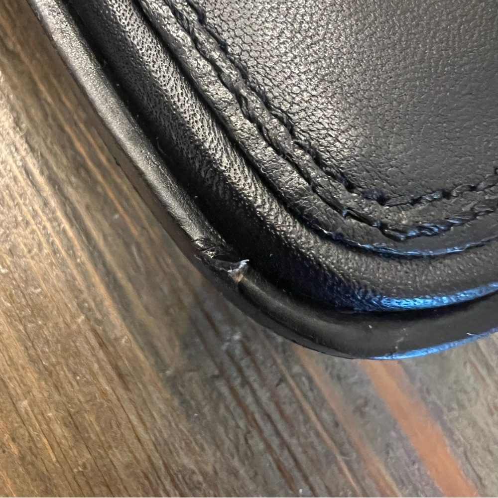 Tory Burch Tiny Miller Thong Sandals | Black | Leather | VGUC | 8 - Picture 5 of 9